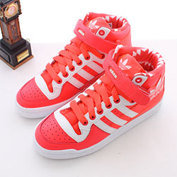  【女】Adidas☆FORUM MID RS XL＊運動鞋(橘)
